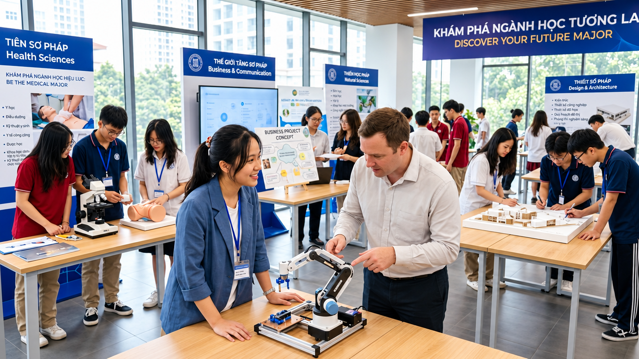 Cách chọn ngành học đại học phù hợp cho học sinh THPT